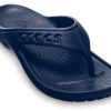 Tongs plates Crocs Baya Light Cozy, bleu foncé, 11999-410