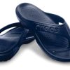 Tongs plates Crocs Baya Light Cozy, bleu foncé, 11999-410