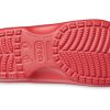 Tongs plates décontractées minimalistes Crocs Baya, rouges, 11999-6EN