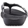 Tongs saisonnières Crocs Kadee II (femmes) « Tropical Floral Black » 205635-98F