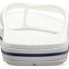 Tongs unisexes Crocs Bayaband blanc bleu « Blanc Bleu » 205393-126